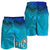 Fiji Rugby Polynesian All Over Print Men's Shorts Blue - Polynesian Pride