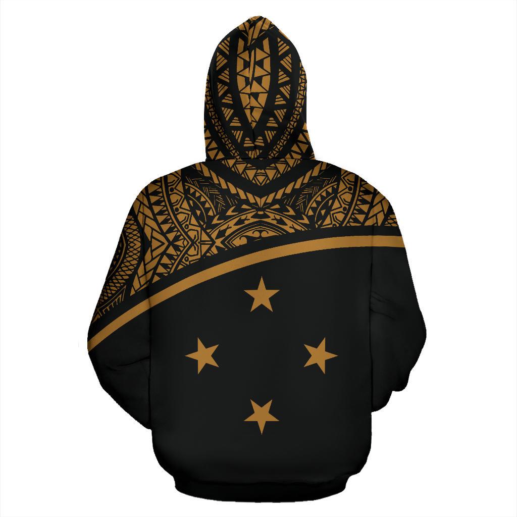 Federated States of Micronesia All Over Zip up Hoodie Micronesia - Polynesian Pride