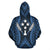 Kosrae All Over Zip up Hoodie Central Version - Polynesian Pride