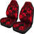 Tonga Polynesian Car Seat Covers - Tonga Red Seal with Polynesian tattoo - Polynesian Pride