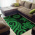 American Samoa Area Rug - Green Tentacle Turtle - Polynesian Pride