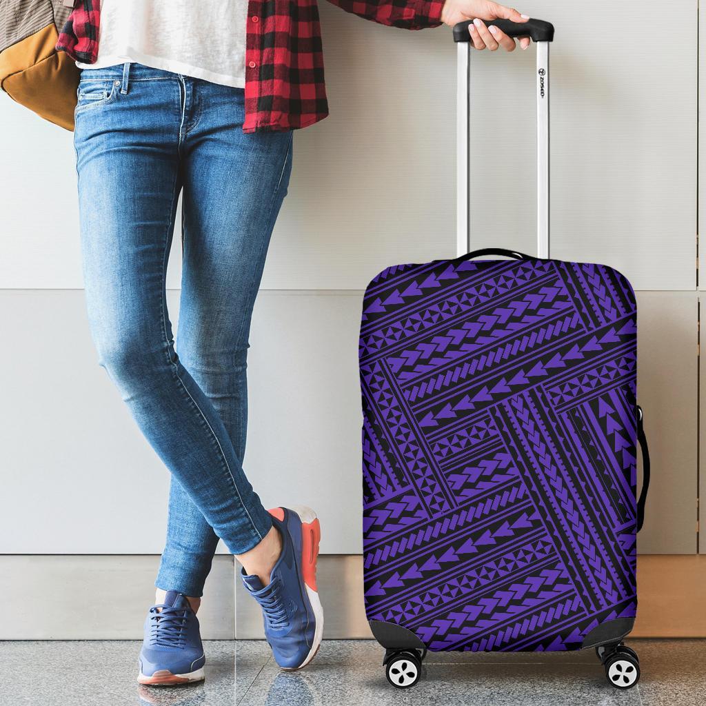 Polynesian Nation Violet Luggage Covers Violet - Polynesian Pride