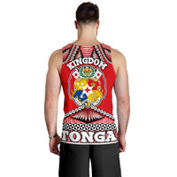 Tonga Polynesian Men's Tank Top - Coat of Arms - Polynesian Pride