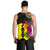 New Caledonia Men's Tank Top - Polynesian Hibiscus Pattern - Polynesian Pride