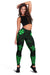 Wallis and Futuna Women's Leggings - Green Tentacle Turtle Green - Polynesian Pride