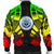 Federated States Of Micronesia Men Bomber Jackets - Polynesian Tattoo Reggae - Polynesian Pride