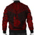 New Caledonia Polynesian Chief Men's Bomber Jacket - Red Version - Polynesian Pride