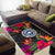 Northern Mariana Islands Area Rugs Hibiscus Polynesian Pattern - Polynesian Pride