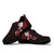 Marshall Islands Polynesian Custom Personalised Sneakers - Coat Of Arm With Hibiscus - Polynesian Pride