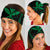 Hawaiian Bandana Kanaka Polynesian Bandana 3-Pack - Circle Style Green - Polynesian Pride