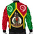 Polynesian Vanuatu Custom Personalised Men's Bomber Jacket - Vanuatu Flag and Coat Of Arms - Polynesian Pride