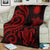 Nauru Premium Blanket - Red Tentacle Turtle - Polynesian Pride