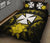 Wallis And Futuna Polynesian Quilt Bed Set Hibiscus Yellow - Polynesian Pride