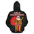 Polynesian Kakau Santa Mele Kalikimaka Hawaii Zip Hoodie - Polynesian Pride