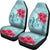 Hawaii Polynesian Turtle Hibiscus Blue Car Seat Cover - Bless Style Universal Fit Blue - Polynesian Pride