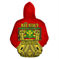 Mauna Kea Zip Hoodie We are Mauna Kea - Polynesian Pride
