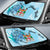 Fiji Auto Sun Shades - Custom Personalised Polynesian Turtle Under The Sea - Polynesian Pride