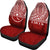 Chuuk Car Seat Covers - Chuuk Flag Red Version - Polynesian Pride