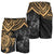 Tonga Polynesian Shorts (Men) - Golden Turtle - Polynesian Pride