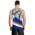 Marshall Islands Men's Tank Top - Ginger Lei Pattern - Polynesian Pride