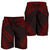 Gambier Islands Men's Shorts - Polynesian Chief Red Version - Polynesian Pride