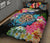 Hawaii Plumeria Hibiscus Wave Turtle Quilt Bed Set - Polynesian Pride