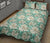 Hawaii Quilt Bed Set Tropical Blue AH - Polynesian Pride