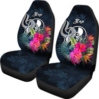Yap Micronesia Car Seat Covers - Tropical Flower - Polynesian Pride