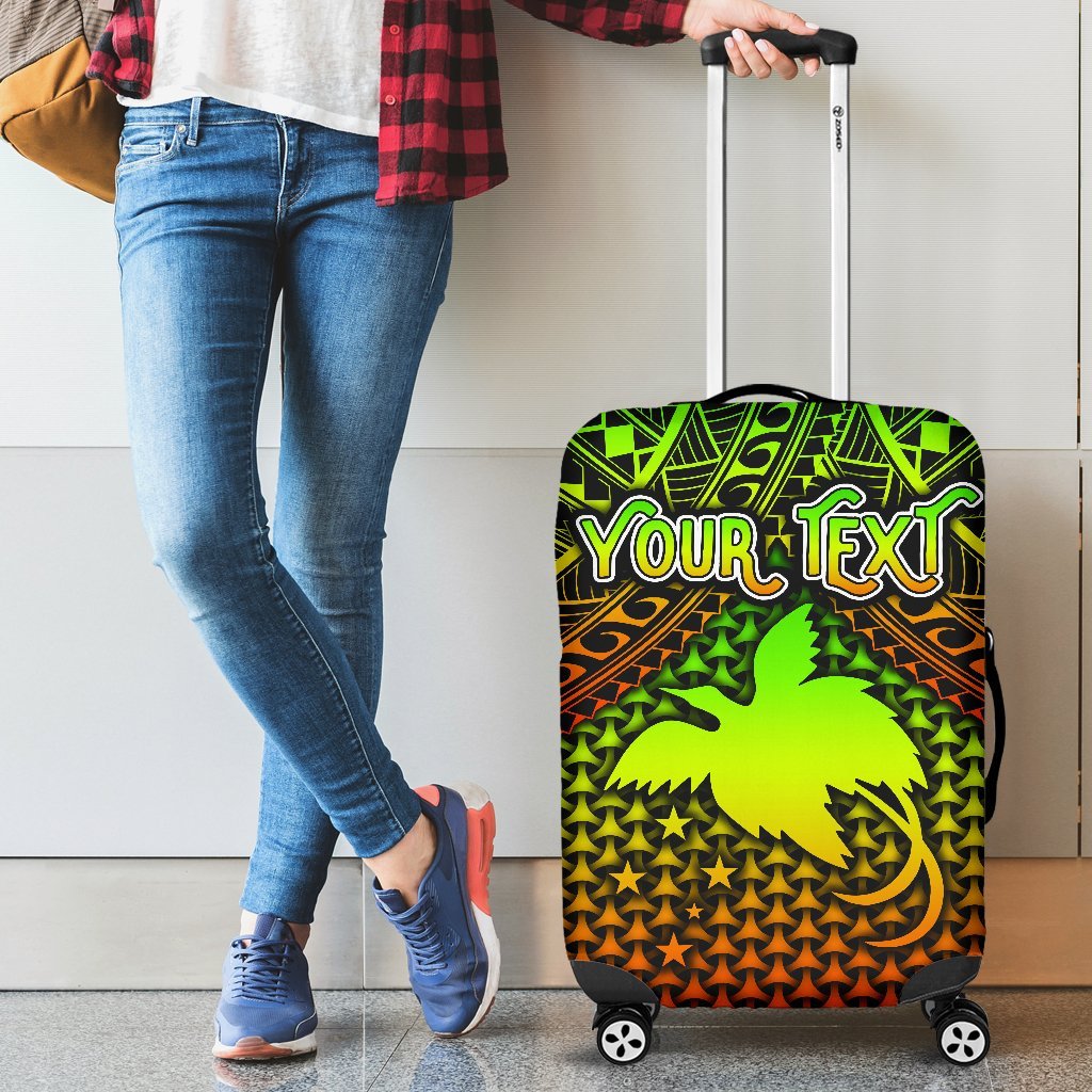 Polynesian Papua New Guinea Personalised Luggage Covers - Reggae Vintage Polynesian Patterns Reggae - Polynesian Pride