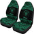 Niue Polynesian Car Seat Covers - Pride Green Version - Polynesian Pride