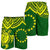 Cook Islands Polynesian Men's Shorts - Polynesian Turtle - Polynesian Pride