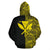 Hawaii Kanaka Polynesian Hoodie The Half Yellow - Polynesian Pride