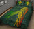 Hawaii Monstera Kalo Hula Girl Kanaka Maoli Quilt Bed Set - Polynesian Pride