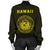 Hawaii Kakau Polynesian Coat Of Arms Women's Bomber Jacket - Yellow - Polynesian Pride