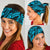 New Zealand Maori Polynesian Tattoo Bandana - Blue - Polynesian Pride