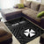 Wallis and Futuna Personalised Area Rug - Wallis and Futuna Seal With Polynesian Tattoo Style - Polynesian Pride