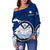 Marshall Islands Special Women's Off Shoulder Sweater Z2 - Polynesian Pride