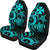 Wallis and Futuna Car Seat Covers - Turquoise Tentacle Turtle - Polynesian Pride