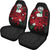 Tahiti Polynesian Car Seat - Coat of Arms with Hibiscus and Sea Turtle (Red) - Polynesian Pride