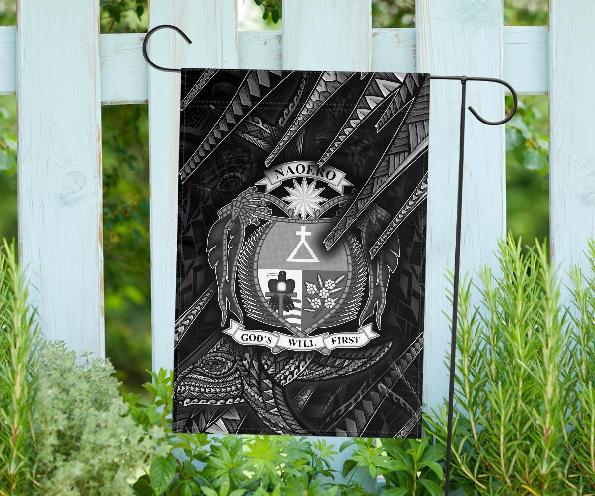 Nauru Flag - Seal With Whale Style - Polynesian Pride