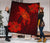 Hawaii Whale Swim Poly Red Premium Quilt - Polynesian Pride