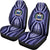 Samoa Car Seat Covers - Samoa Coat Of Arms Blue Version - Polynesian Pride