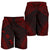 Federated States of Micronesia Men's Shorts - Polynesian Chief Red Version - Polynesian Pride