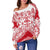 Polynesian Women's Off Shoulder Sweater 22 - Polynesian Pride