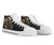 Federated States Of Micronesia High Top Shoes - Gold Tribal Wave - Polynesian Pride