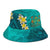 Fiji Polynesian Bucket Hat - Manta Ray Ocean - Polynesian Pride