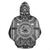 American Samoa ll Over Hoodie merican Samoa Coat of rms Polynesian White Black - Polynesian Pride