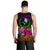 YAP Personalised Men's Tank Top - Summer Hibiscus - Polynesian Pride