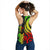 Nauru Women's Racerback Tank - Reggae Tentacle Turtle - Polynesian Pride