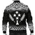 Kosrae Men's Bomber Jacket - Fog Black Style - Polynesian Pride